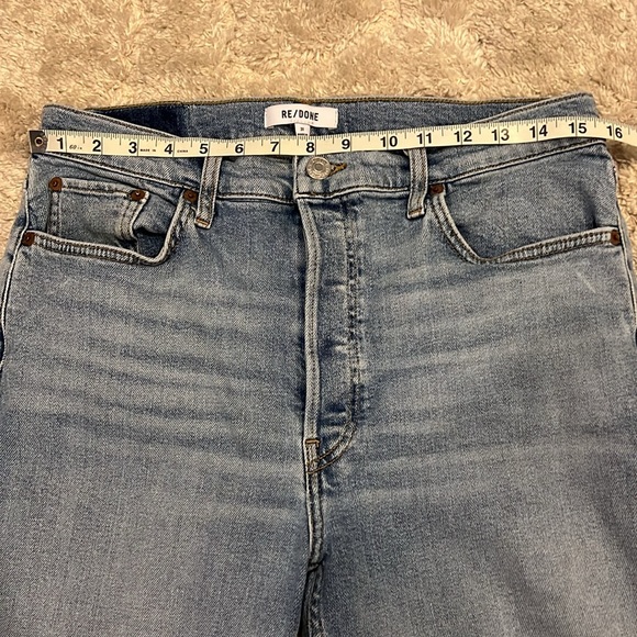 Re/Done | 90s High Rise Ankle Crop size 31 - Picture 8 of 11